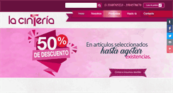 Desktop Screenshot of lacinteria.com