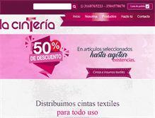 Tablet Screenshot of lacinteria.com